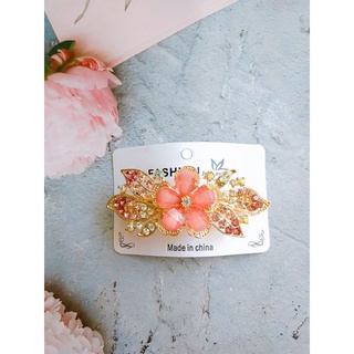 kẹp tóc phía sau đính đá lấp lánh 8cm