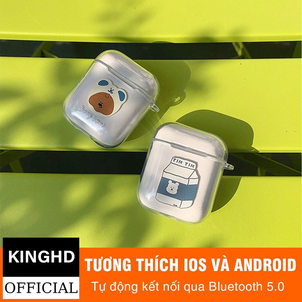 Tai Nghe Bluetooth Nhét Tai Đổi Tên,Tháo Tai Dừng Nhạc, Tự Động Kết Nối, Cảm Biến Nhạy, - BH 12 Tháng