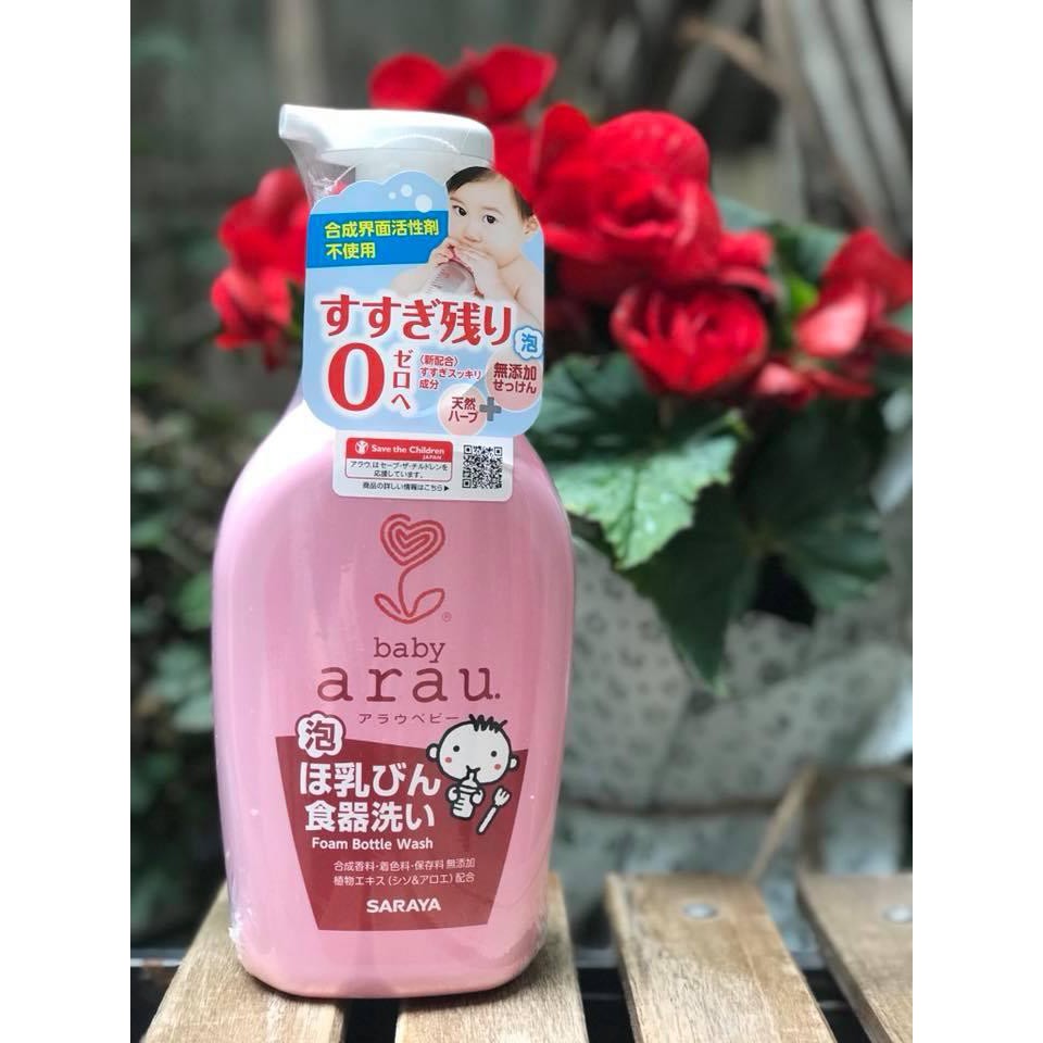 Nước Rửa Bình Sữa Arau Nhật Bản
