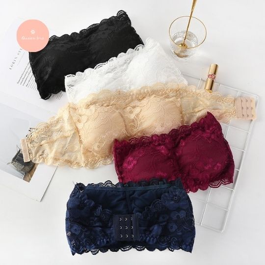 Áo bra ren hoa quây ngang gợi cảm Queennga