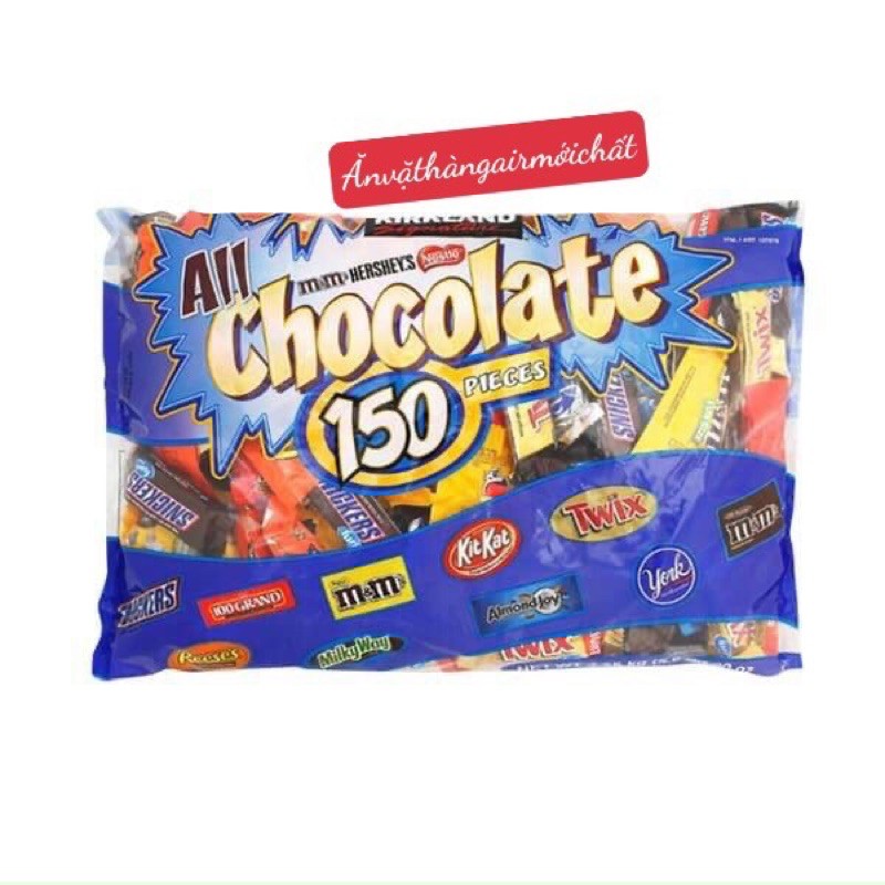 Tổng Hợp Socola 150 All Chocolate Date 08/2021