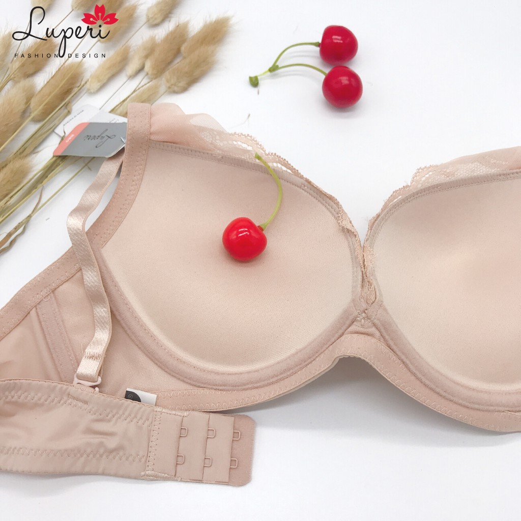 Áo Lót Cao Cấp Luperi LP8201000 Có Gọng Đệm Vừa Mút Siêu Mềm Dáng Quả V Tôn Vòng 1 Quyến Rũ Bản 2 Móc Trẻ Trung | BigBuy360 - bigbuy360.vn