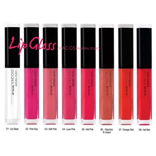 Son bóng Vacosi Lip Gloss Natural Studio