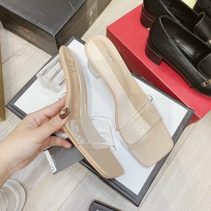Guốc Zara Quai Trong Full Size 35-39  -  By Anh Dinh Phuong
