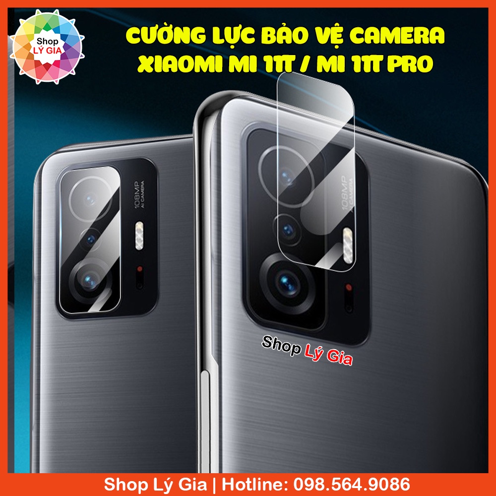Kính cường lực bảo vệ camera cho Xiaomi Mi 11T / Mi 11T Pro