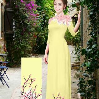 Vải áo dài mẫu mới