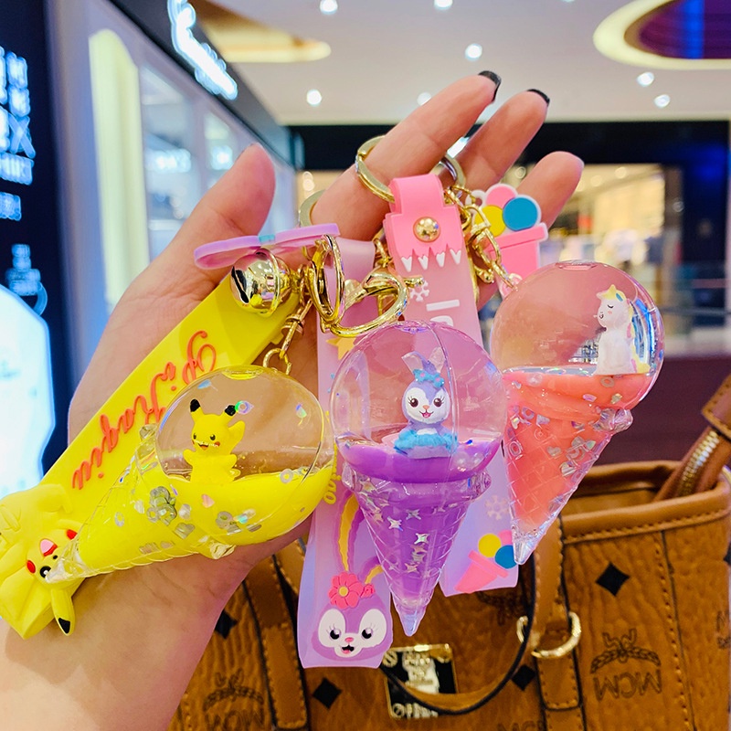 Móc Khóa Hình Búp Bê Pikachu Dễ Thương Sáng Tạo