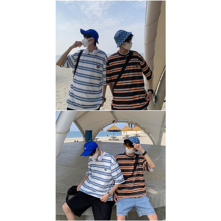 Áo thun AOKANG tay ngắn phong cách dạo phố đi biển thời trang dành cho nam