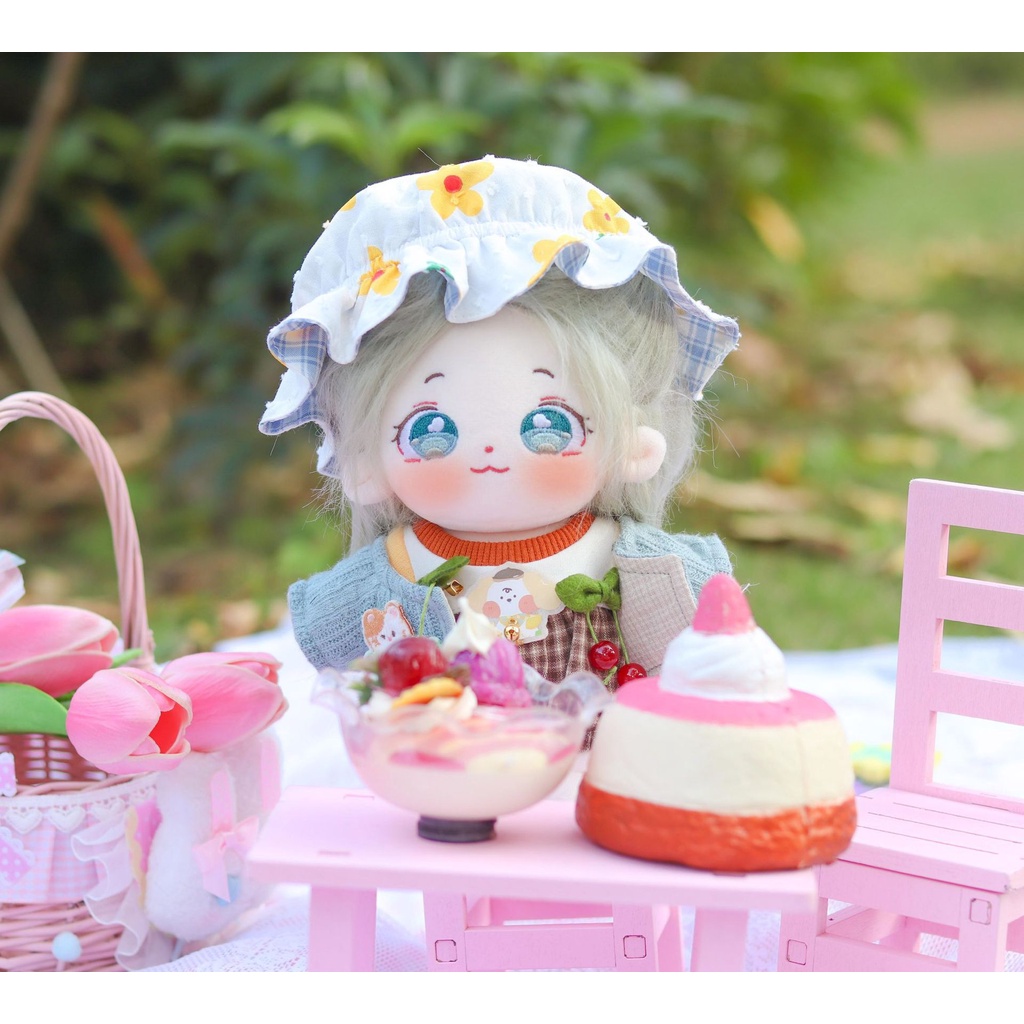 Búp bê không thuộc tính tóc tơ Xuân Trà 20cm