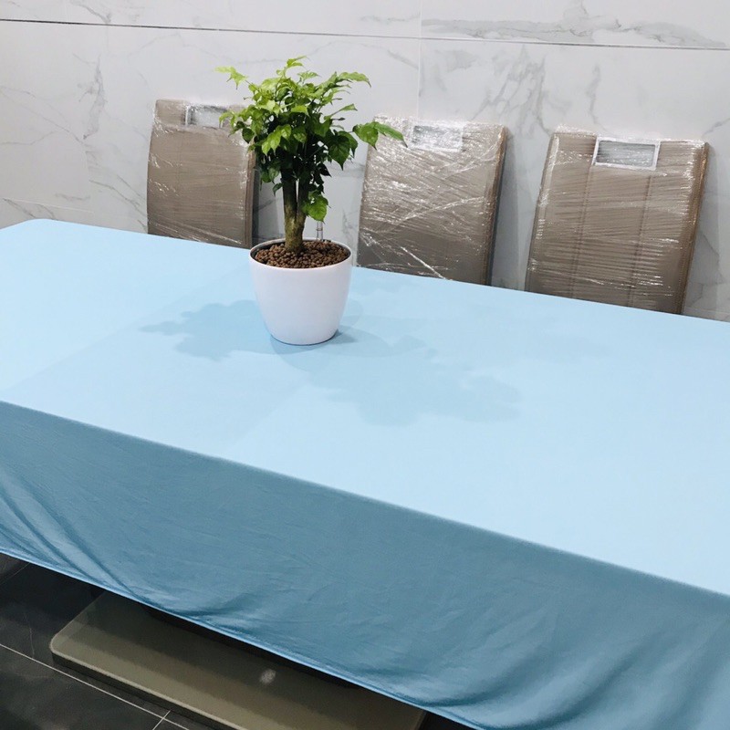 Khăn thun trải bàn 2x1.6m trang trí bàn tiệc lịch sự