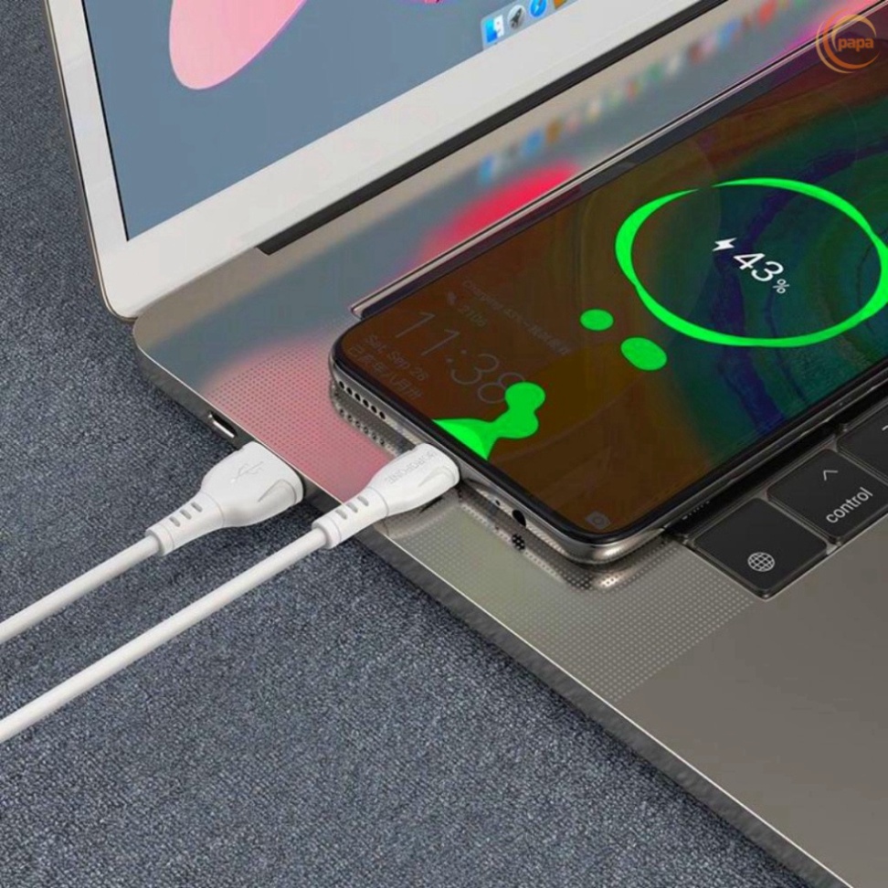 Cáp sạc nhanh type c Borofone BX51 sạc nhanh 3A [chính hãng] cho điện thoại androi, samsung, oppo, xiaomi