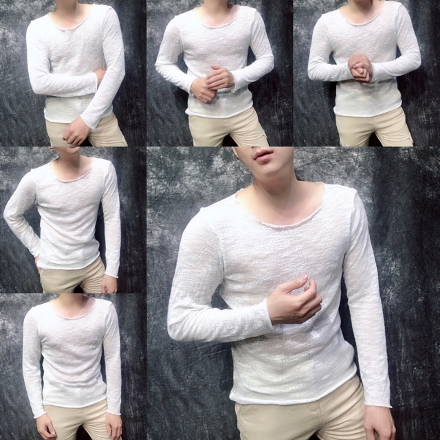 Áo len lưới thoáng mát , mặc được quanh năm | BigBuy360 - bigbuy360.vn