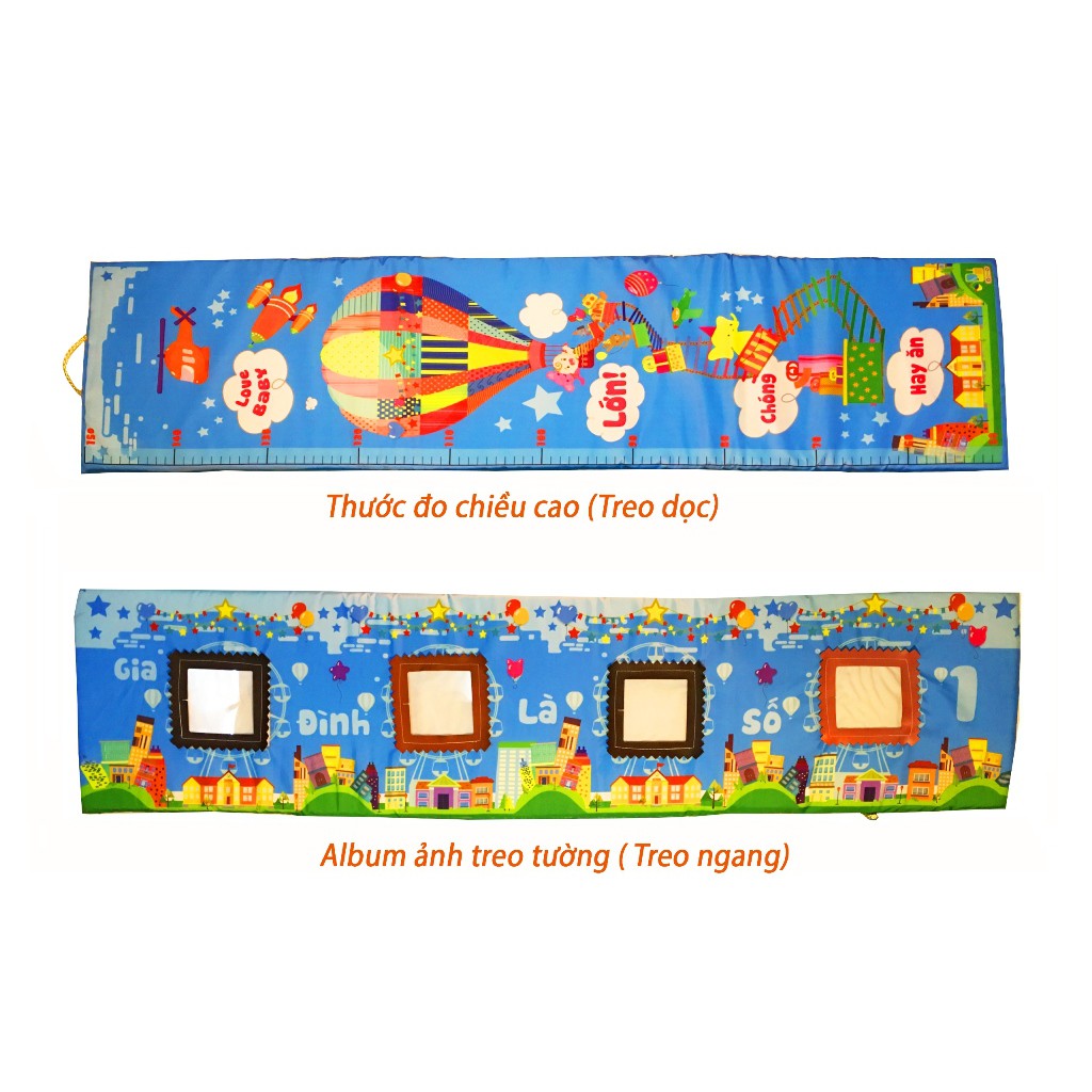 Quây cũi Jungle Forest Pipo cho bé sơ sinh kích thước 80x120cm