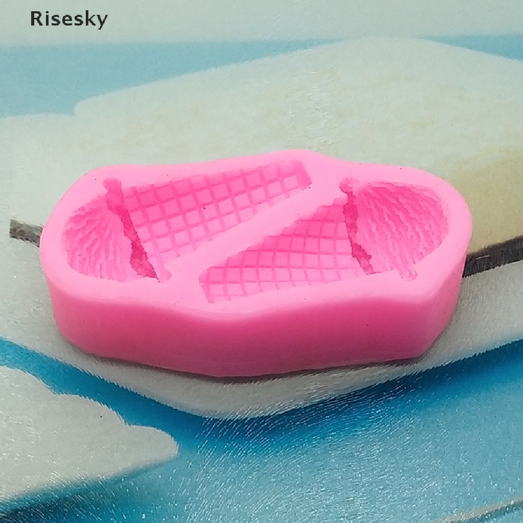 Khuôn Silicone Làm Kem Xoắn Ốc Độc Đáo