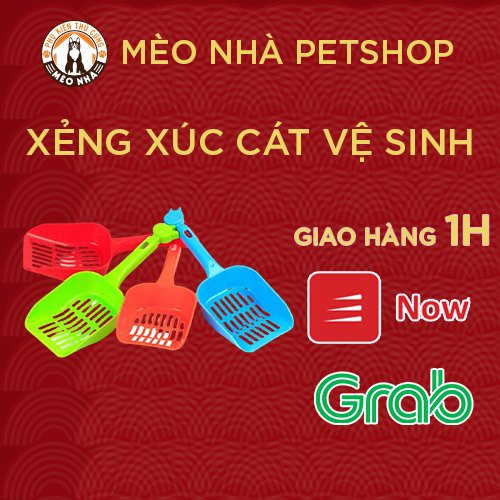 [Giao Nhanh] Xẻng xúc cát vệ sinh cho mèo , hamster