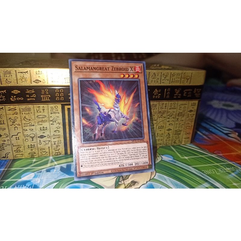 Thẻ bài yugioh: Salamangreat Zebroid X - MP21-EN044 - Common 1st Edition
