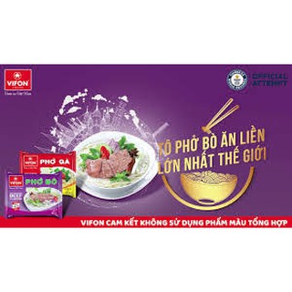 combo 10 gói Phở Vifon bò, Gà