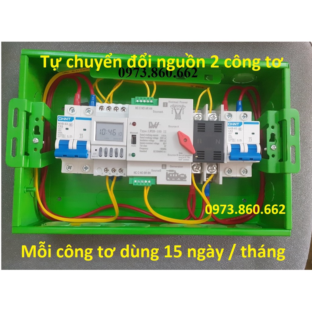 Bộ điều khiển tự đề máy phát khi mất điện GENSET AUTOSTART -TBĐ -Thiết bị điện giá tốt