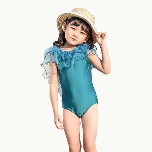Đồ Bơi Trẻ Em POPO SW8830-8831 Áo Một Mảnh Liền Thân Xẻ Lưng