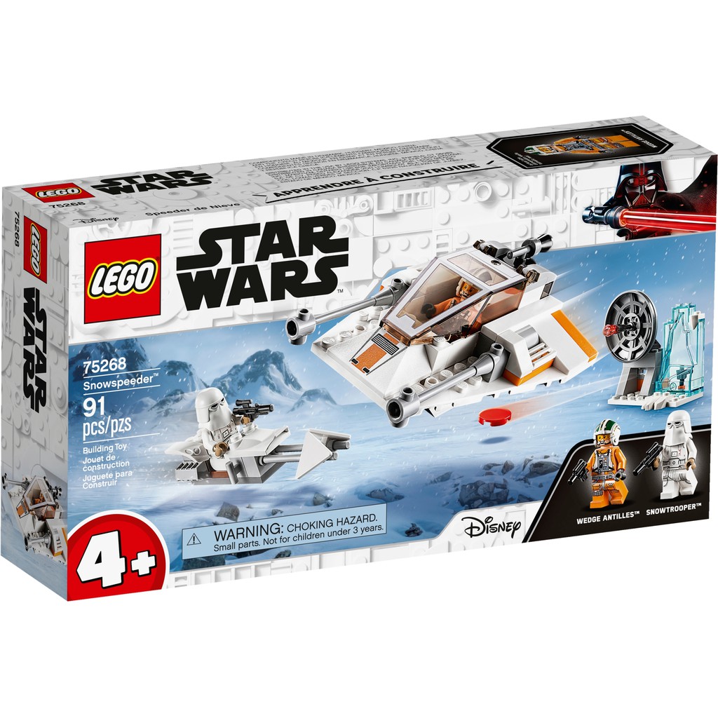 Lego Star Wars 75268 - Snowspeeder - Bộ xếp hình Lego Xe trượt tuyết