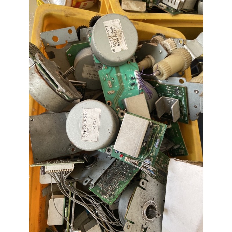 Motor bldc trục 8mm liền mâm 24v