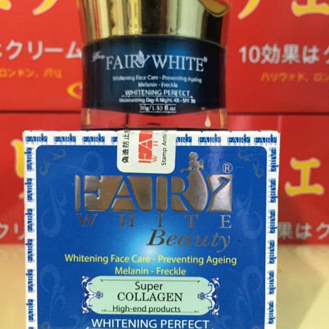 Kem Fairy White làm trắng da, chống nắng, se khít lỗ chân lông