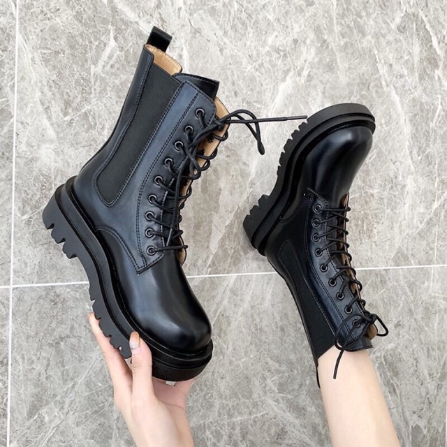 Boot Nữ 👢Freeship👢 Giày bốt chiến binh nữ