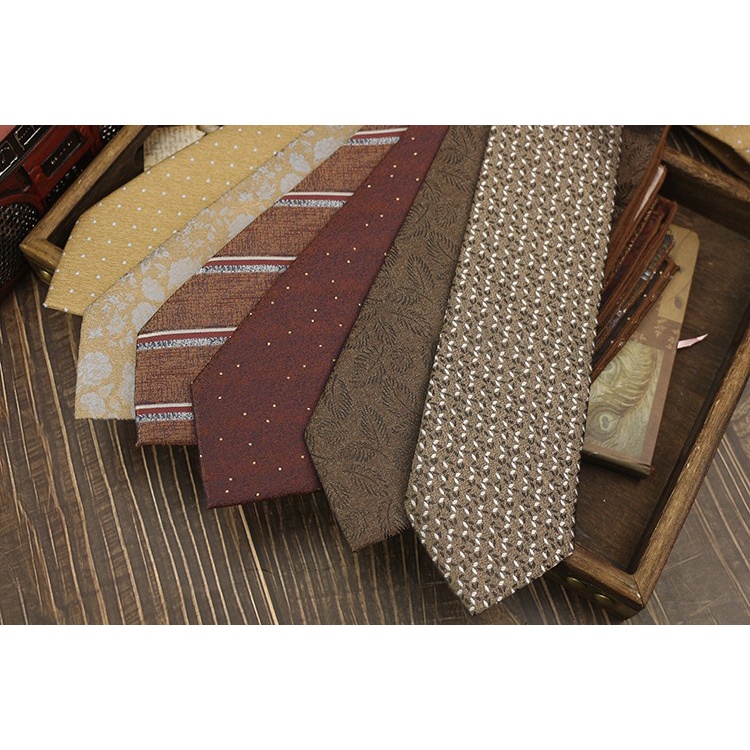 Cà Vạt 8cm Màu Sắc Đa Dạng Phong Cách Retro Dành Cho Nam