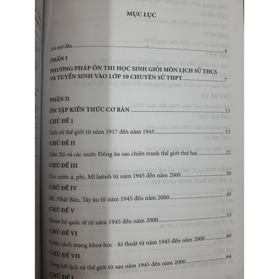 Sách - Bồi dưỡng học sinh giỏi môn Lịch Sử (THCS và thi vào lớp 10 chuyên THPT)