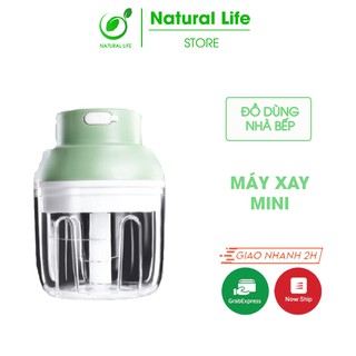 Máy Xay Mini Cầm Tay SSGP 250ml Đa Năng, Xay Thịt, Rau Củ, Tỏi Ớt