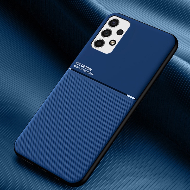 Ốp Điện Thoại Da PU Viền Silicon Dẻo Màu Nhám Sang Trọng Cho Samsung Galaxy A53 5G Samsung Galaxy A53 5G