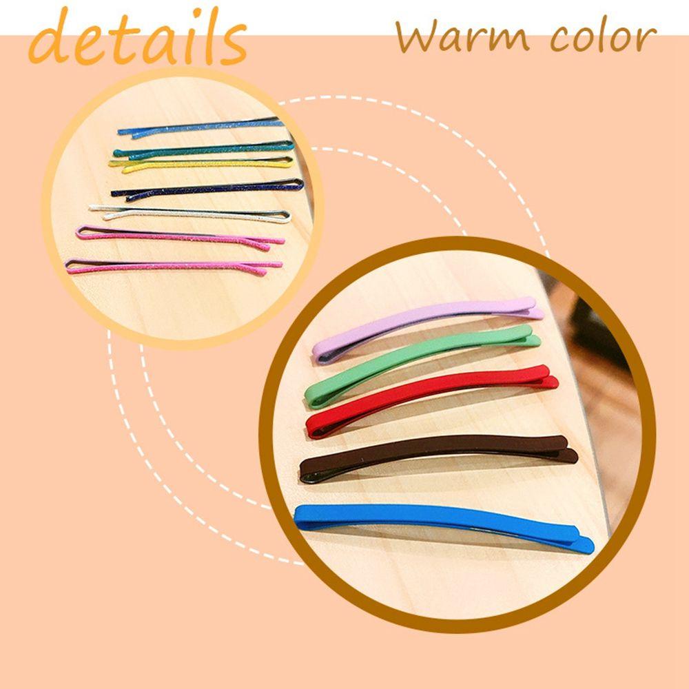 Kẹp Tóc Kim Loại Phong Cách Hàn Quốc Ngọt Ngào Dễ Phối Đồ Dành Cho Trẻ Nhỏ