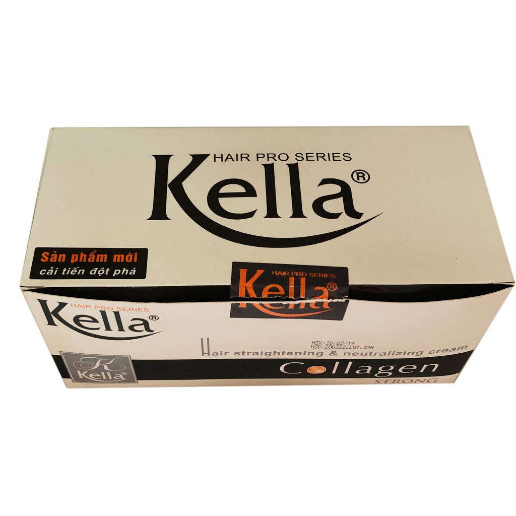 KEM DUỖI TÓC COLLAGEN KELLA STRONG 500mlx2