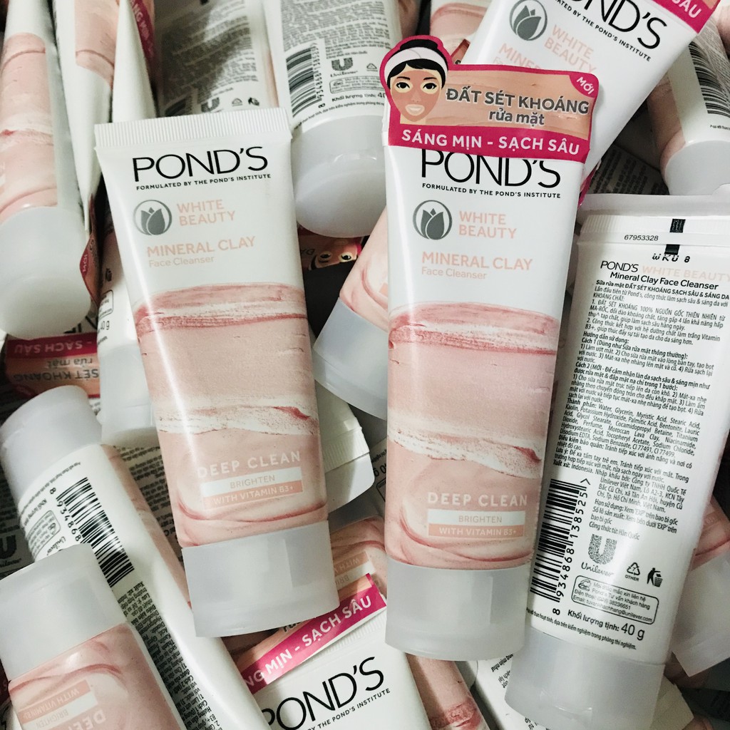 Sữa rửa mặt Pond's đất sét tuýp 40gam