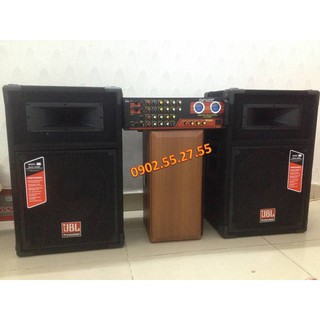Dàn Âm thanh Loa JBL 3 Tấc với Amply Jarguar 8 sò