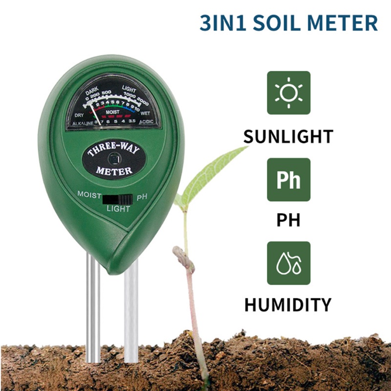 Dụng Cụ Kiểm Tra Đất Sét 3 Trong 1 Độ Chính Xác Cao