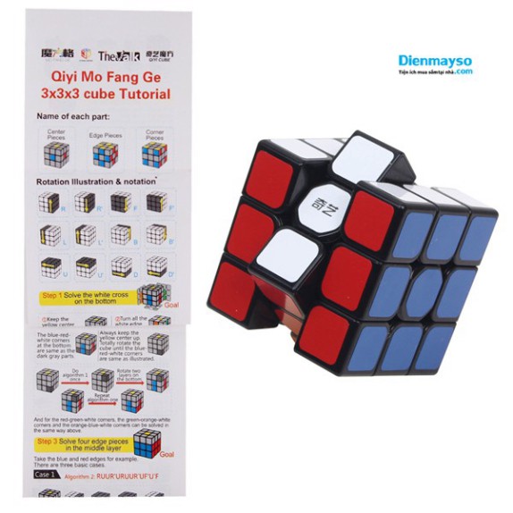 Rubik 3x3 Qiyi Sail W trò chơi Rubic 3 Tầng Khối Lập Phương Xoay Mượt Lõi Cứng Cáp Bền rubik 3x3x3