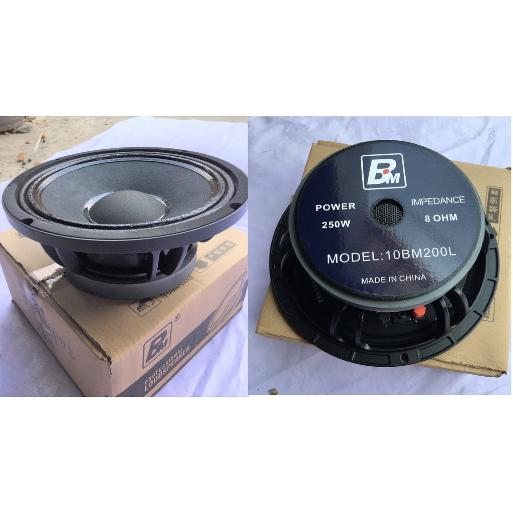LOA BASS 25 BM AUDIO GÂN VẢI COIL 66MM - TIẾNG SÁNG BASS CĂNG - GIÁ 1 CHIẾC - CỦ LOA RỜI