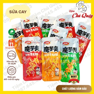 SỨA CAY - KHOAI NƯA CAY SỢI - Đồ ăn vặt nội địa [Tiệm Chú Quậy]