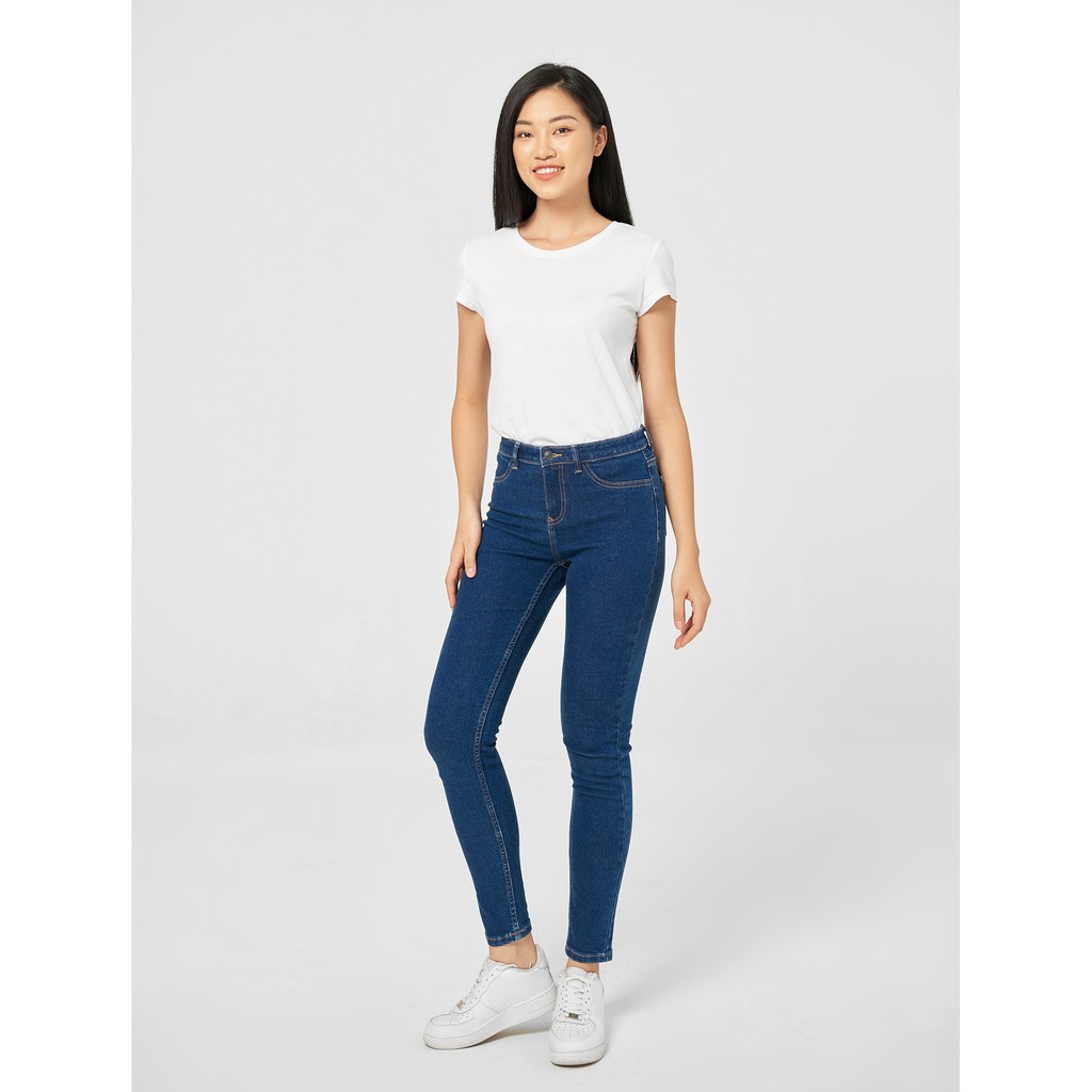 Quần jeans nữ dài, dáng regular CANIFA 6BJ20S003 [2021]