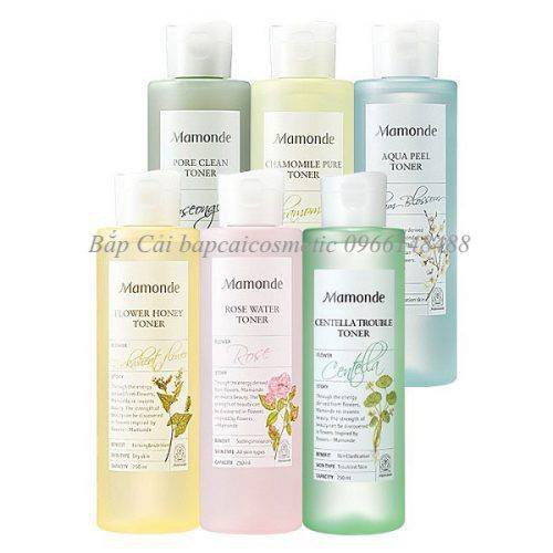 MBC Nước hoa hồng Mamonde toner các loại Rose/Pore/Chamomile/Aqua Peel/Honey/Centella/Retinol/Rose mới
