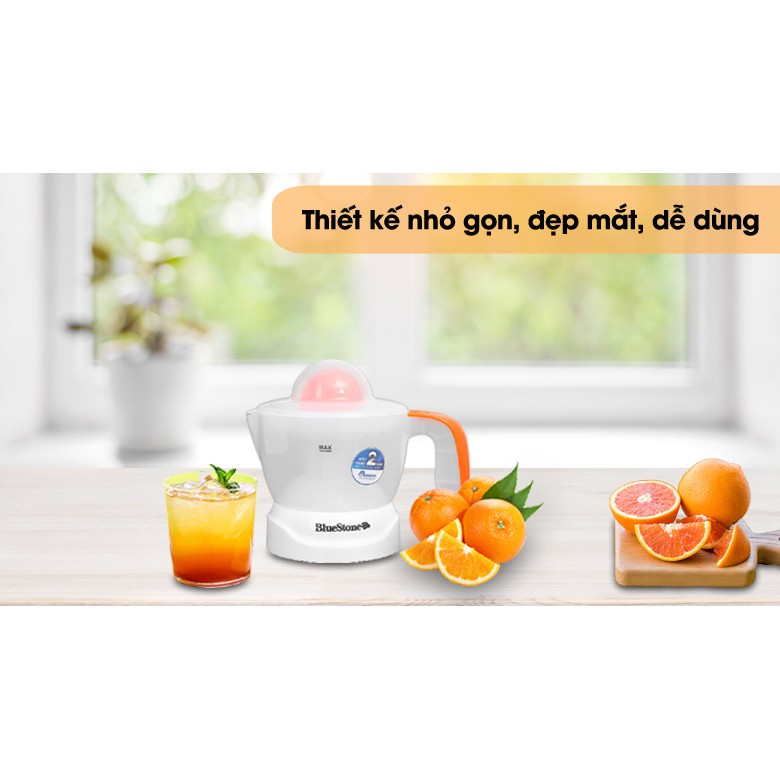 Máy vắt cam Bluesstone CJB-1127, Công suất 30W, Nhựa PP an toàn sức khỏe, Bảo hành 24 tháng