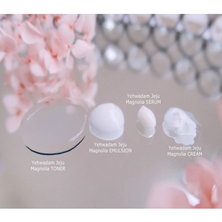 Set serum THE FACE SHOP Yehwadam Hoa mộc lan Jeju trắng da/ toner 160ml/nhũ tương 140ml/ kem 50ml