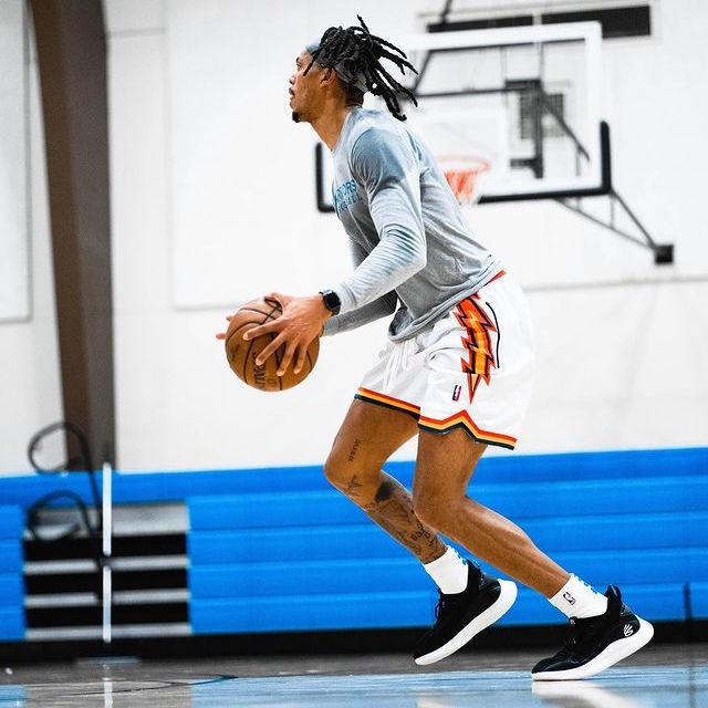 Sun Team German Booker Ubra Paul Quần Short Thể Thao Bóng Rổ Mỹ Đầu Gối Hợp Thời Trang