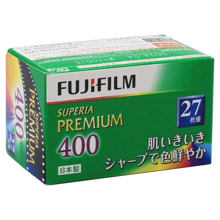 Phim chụp ảnh Fuji SUPERIA PREMIUM 400 27exp Date 08/2024 film 35mm