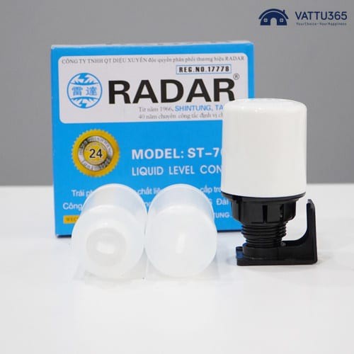 (Hàng chính hãng BH 1 NĂM) Phao điện RADAR, phao điện bồn nước cao cấp tự ngắt , Phao điện máy bơm nướ