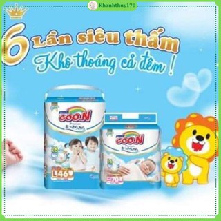Tã Quần/Dán Goon Premium Size NB70/S64/M60/L50/XL46/M56/L46/XL42/XXL36/XXXL26