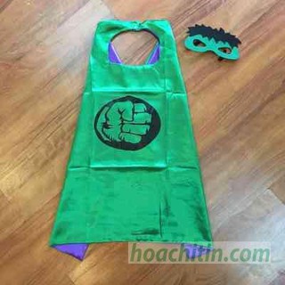 Áo Choàng Mặt Nạ Khổng Lồ Xanh