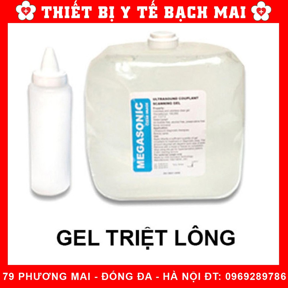 Gel Triệt Lông Megasonic Trắng - Can 5 Lít | BigBuy360 - bigbuy360.vn