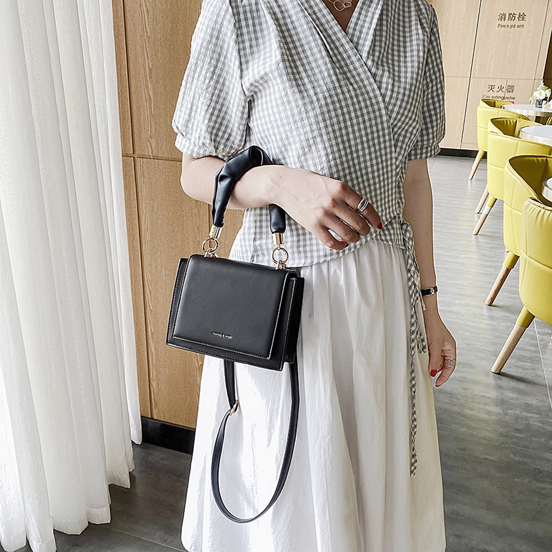 Túi Đeo Chéo Hình Vuông Cỡ Nhỏ Phong Cách Hong Kong Thời Trang Cho Nữ